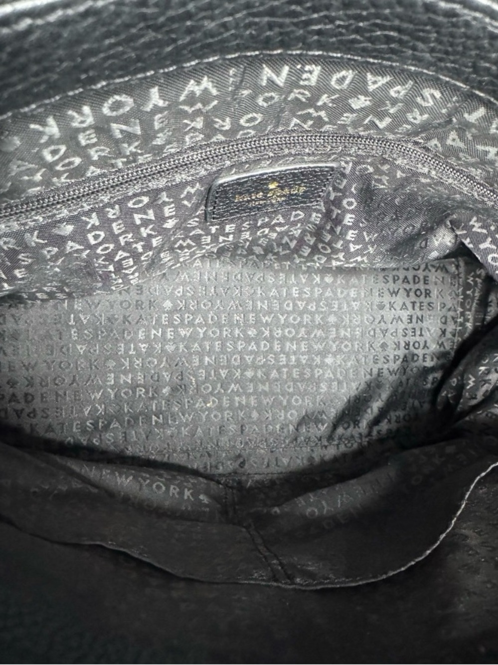 Kate Spade Black Ribbon Crossbody - Picture 6 of 6